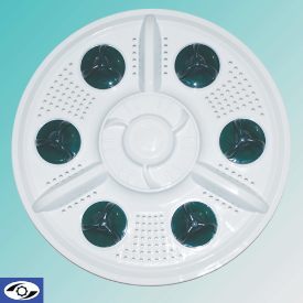 تصویر پروانه دوقلو 36سانتی 10شیار MPN