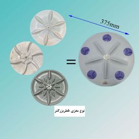 تصویر پروانه مایدیا 37/5 سانتی 11 شیار ارتفاع 35